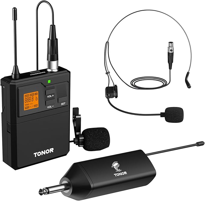 میکروفون بی‌سیم TONOR UHF مدل TW621