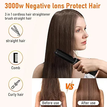 شانه مسافرتی مو