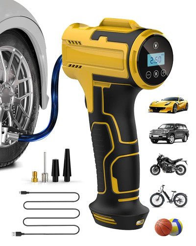 پمپ باد شارژی، پمپ باد تفنگی، پمپ باد خودرو، کمپرسور شارژی، پمپ دیجیتال لاستیک، پمپ باد CZK-5622، پمپ باد توپ، پمپ قابل حمل