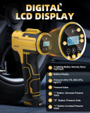 پمپ باد شارژی، پمپ باد تفنگی، پمپ باد خودرو، کمپرسور شارژی، پمپ دیجیتال لاستیک، پمپ باد CZK-5622، پمپ باد توپ، پمپ قابل حمل