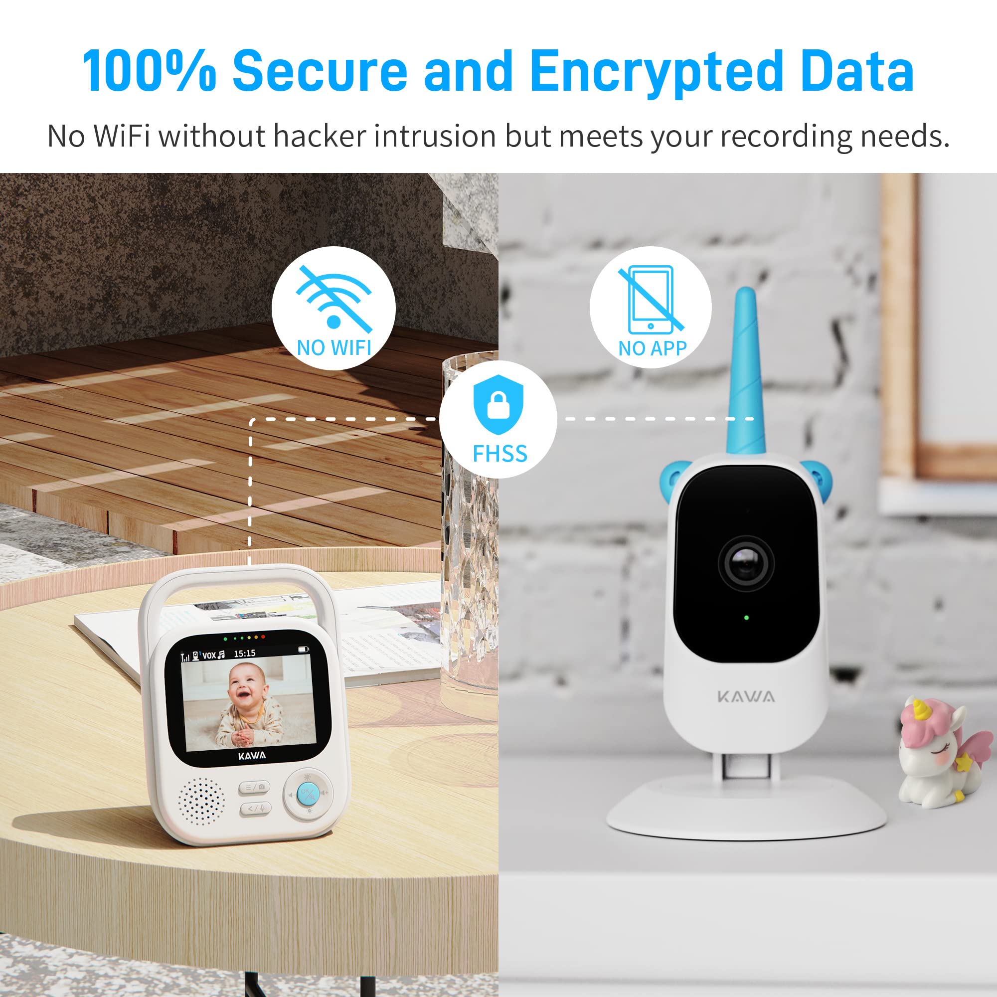 مانیتور کودک KAWA S5،