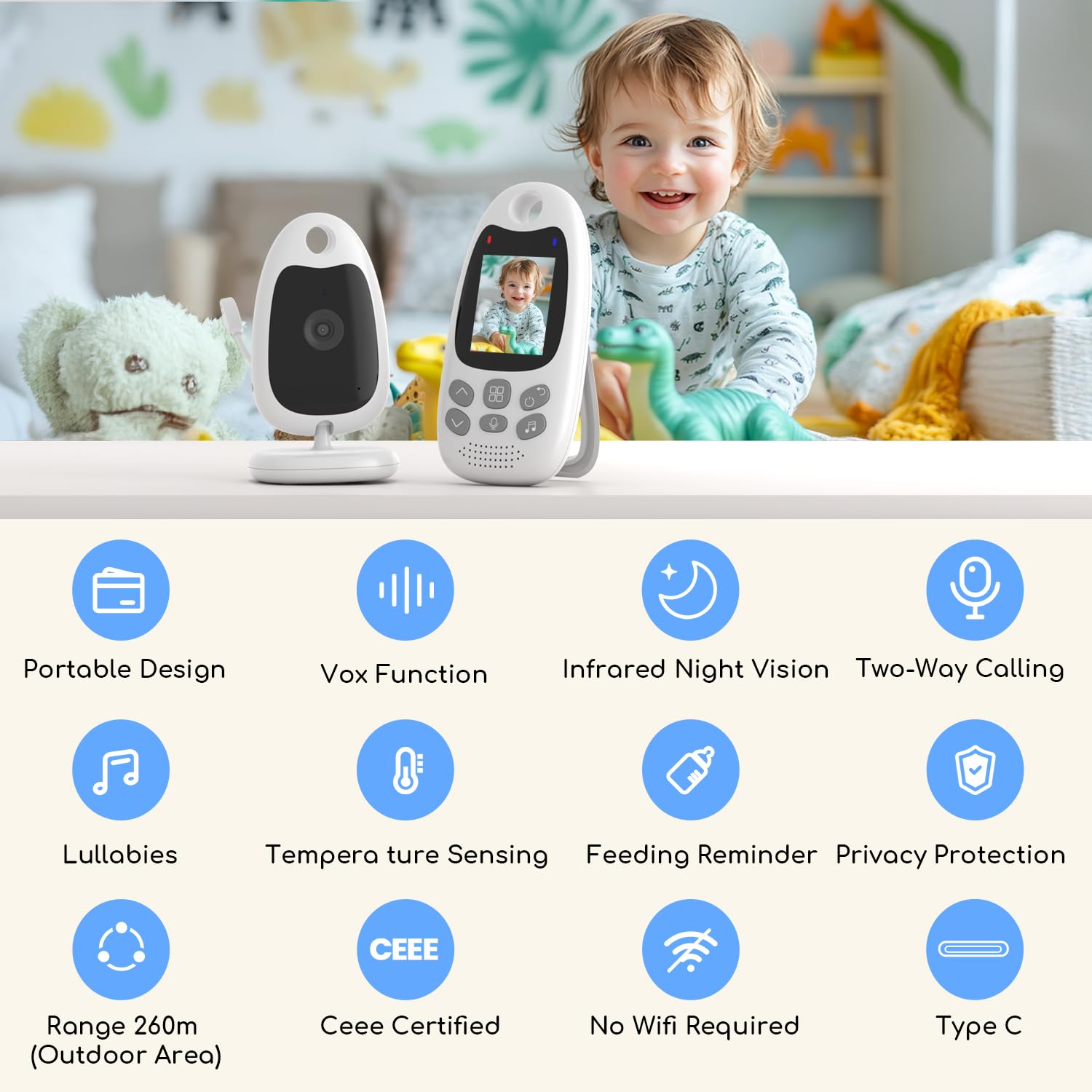 بیبی‌فون BOIFUN VB610