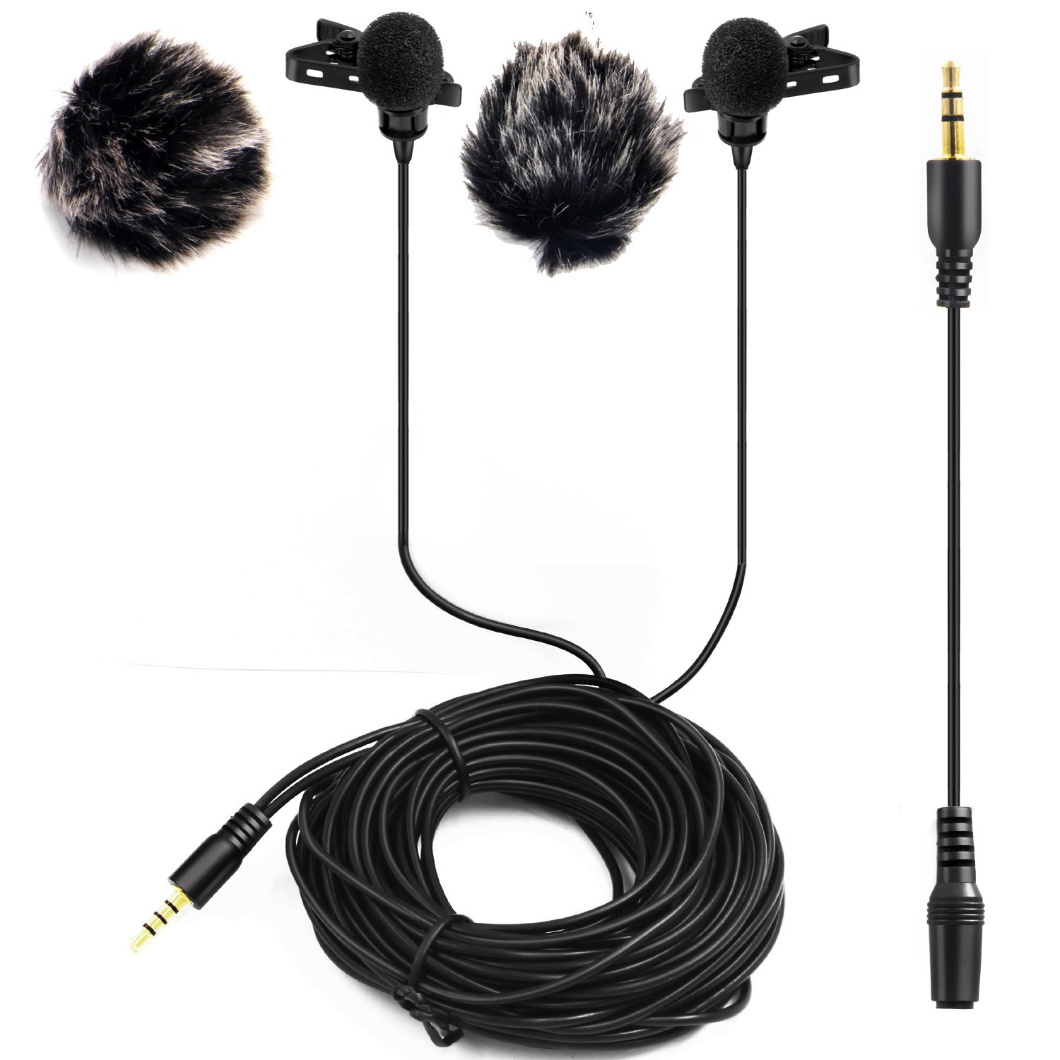 میکروفون یقه‌ای دوگانه Nicama LVM2