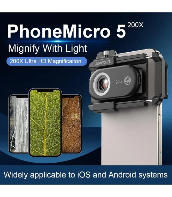 میکروسکوپ اپکسل با ذخیرهسازی روی کارت حافظه