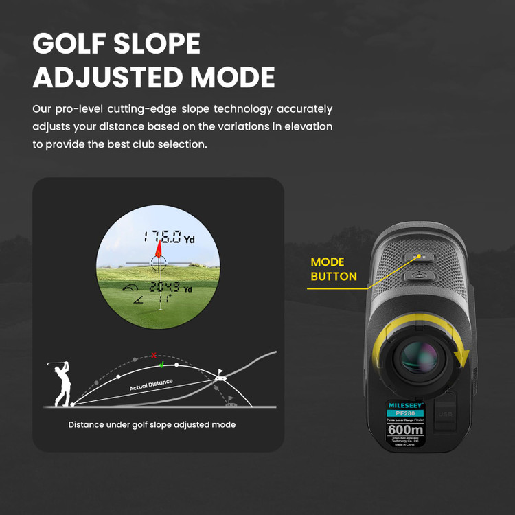 فاصلهیاب لیزری گلف