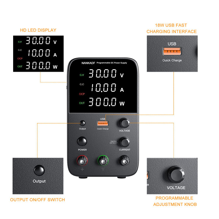 منبع تغذیه قابل تنظیم