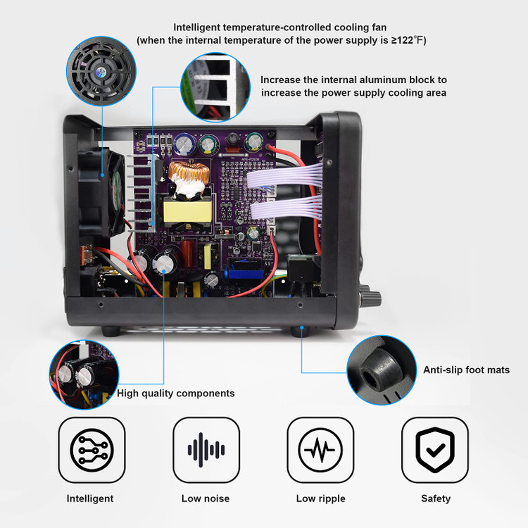 منبع تغذیه آزمایشگاهی