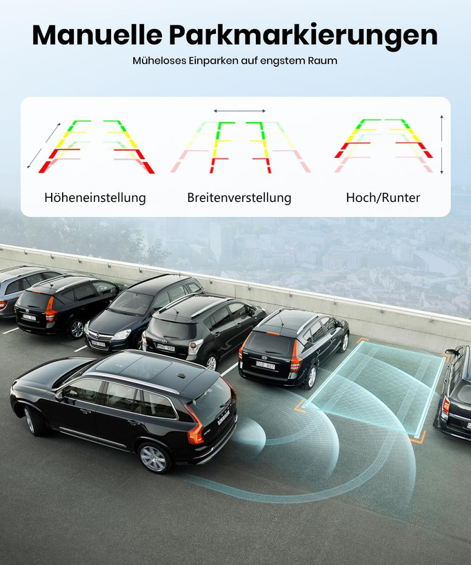 دوربین عقب با دید در شب