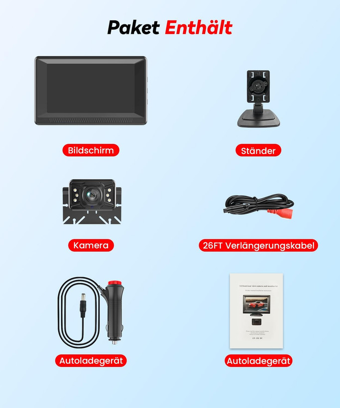 نصب آسان دوربین عقب