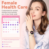 ساعت هوشمند Homailida رزگلد با طراحی لوکس