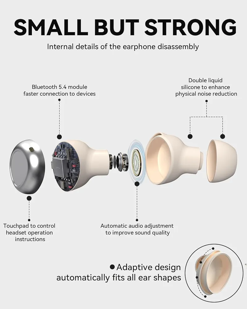 هدست سبک برای خواب به پهلو