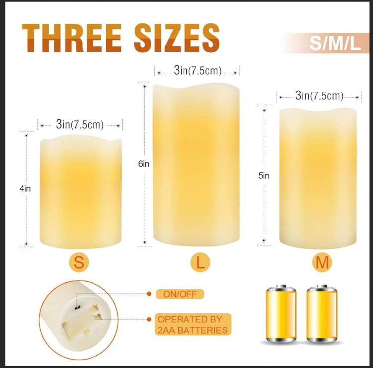 شمع تزئینی برای عروسی و جشن