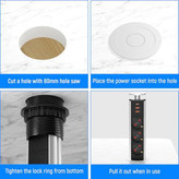 پریز برق با USB-C