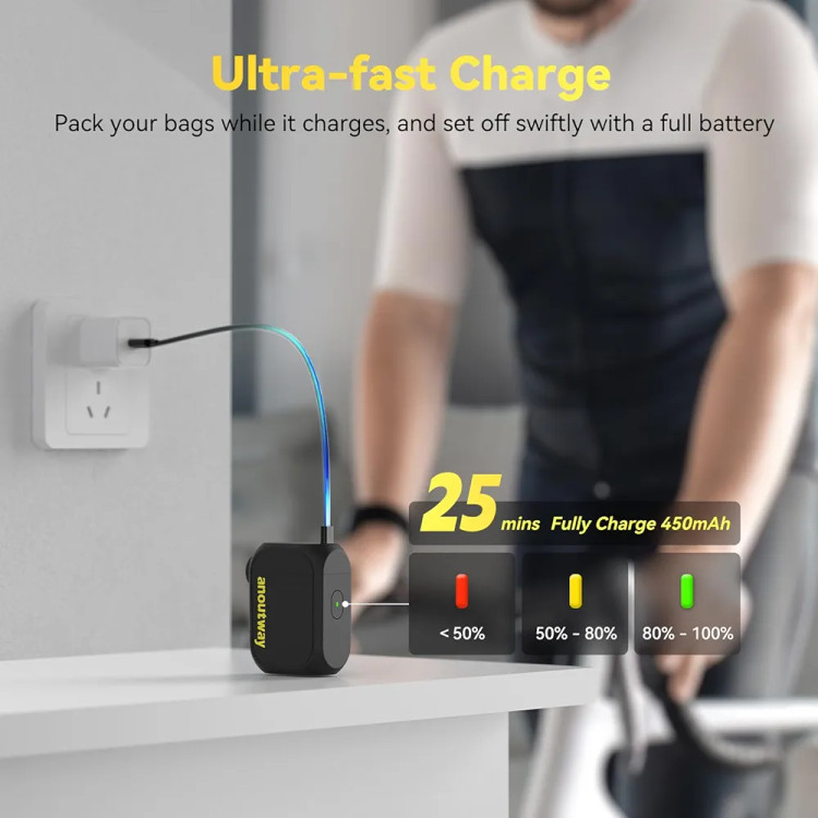 پمپ باد دیجیتال USB-C