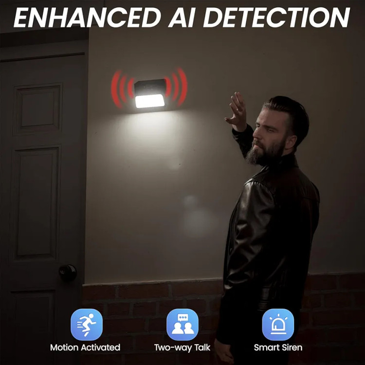 خرید دوربین خورشیدی با نور دیواری