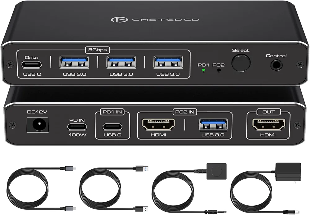 سوئیچ KVM 4K 120Hz