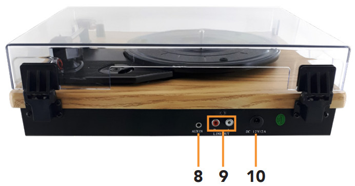 گرامافون چوبی با طراحی کلاسیک