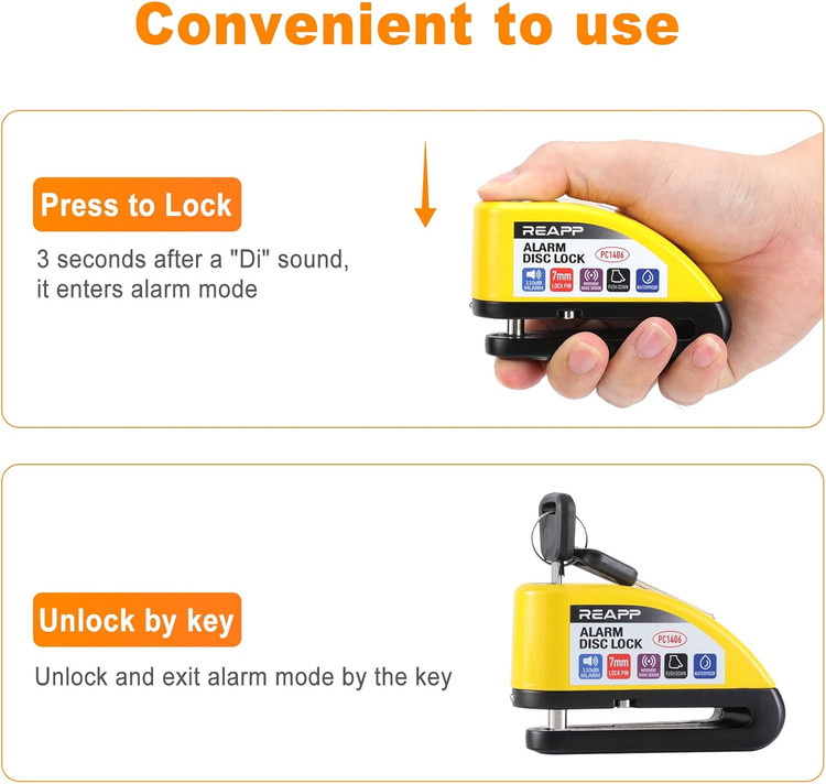 خرید قفل دیسک،