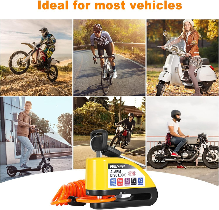 قفل دیسک با آژیر،