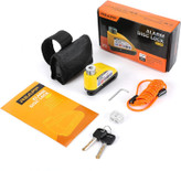 قفل موتورسیکلت فولادی