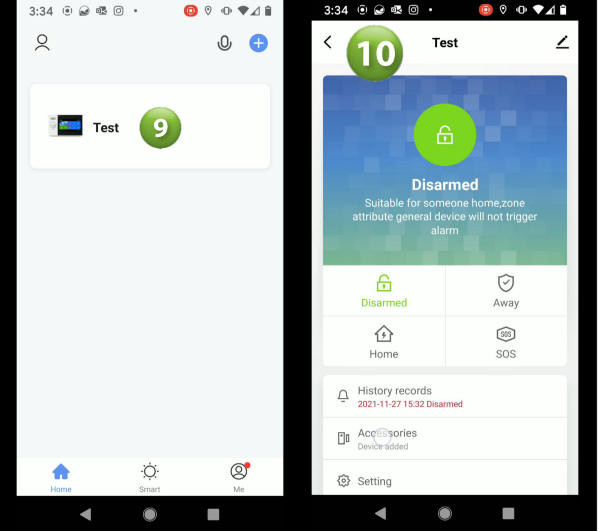 هشدار امنیتی بیسیم