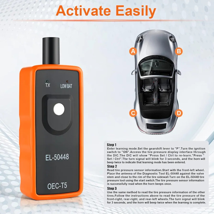 آموزش گامبهگام ابزار یادگیری فشار تایر