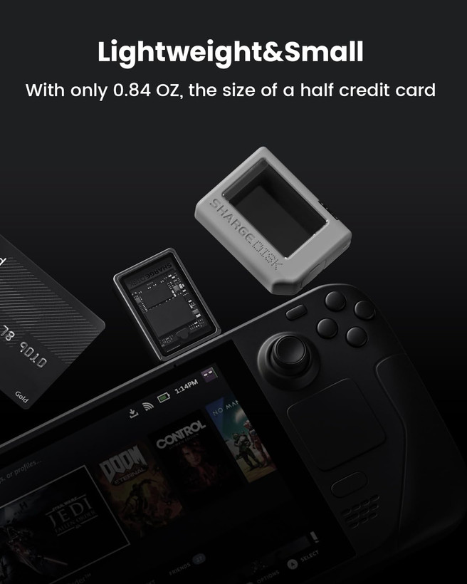 پوشش اکسترنال SSD ۱۰ گیگابیت