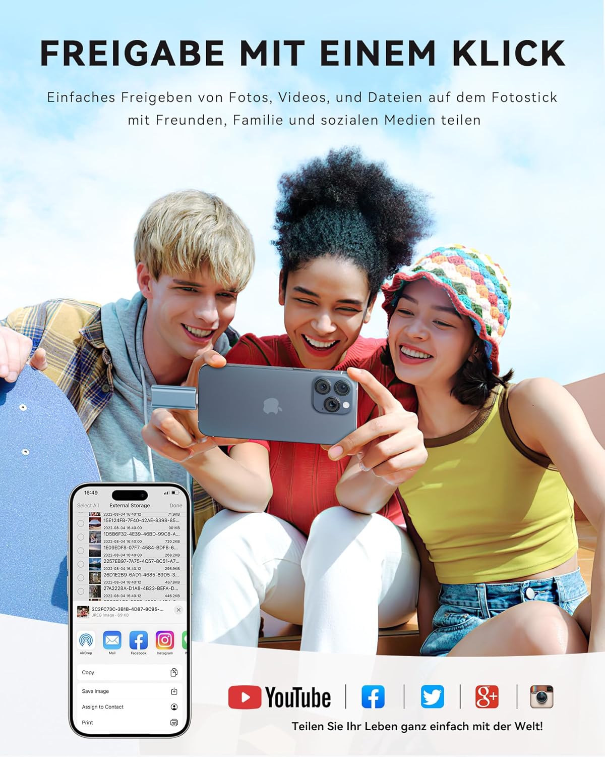 فلش فلزی با ظرفیت بالا