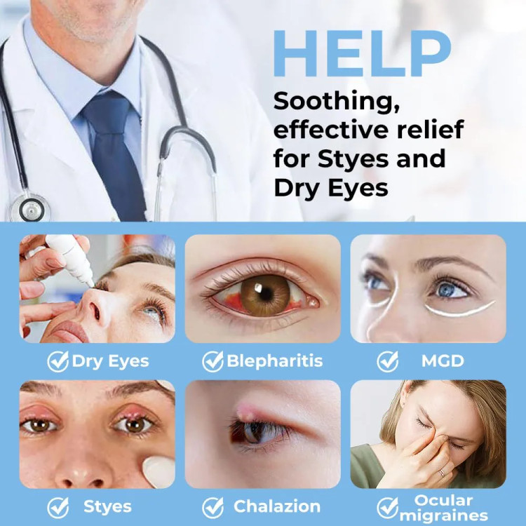 ماسک چشم برای خشکی چشم