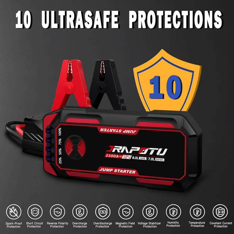 استارتر خودرو ۲۵۰۰ آمپر