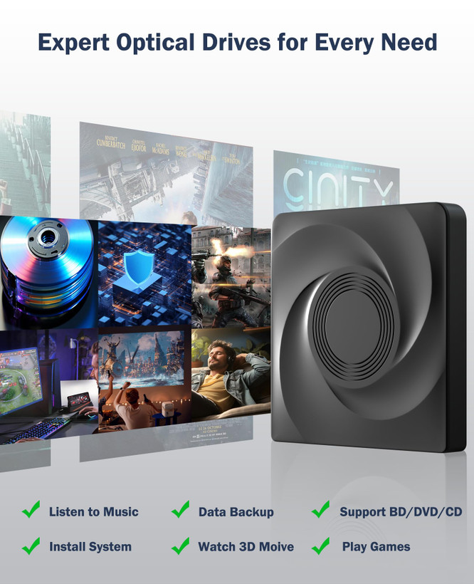 درایو نوری برای مکبوک