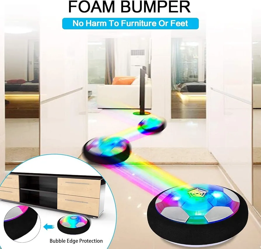 توپ شناور فوتبال قابل شارژ با LED