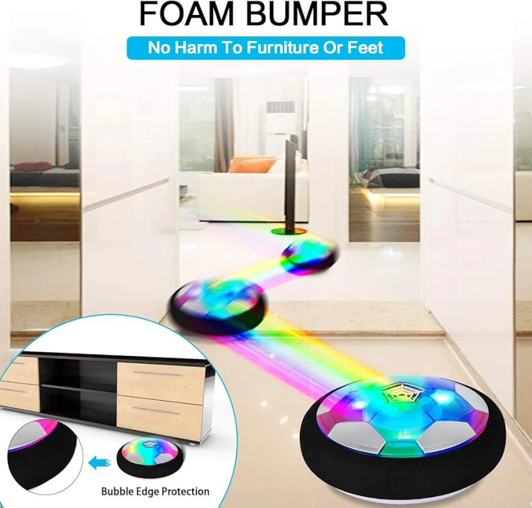 توپ شناور فوتبال قابل شارژ با LED