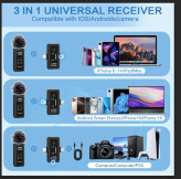 میکروفون بیسیم برای گوشی،