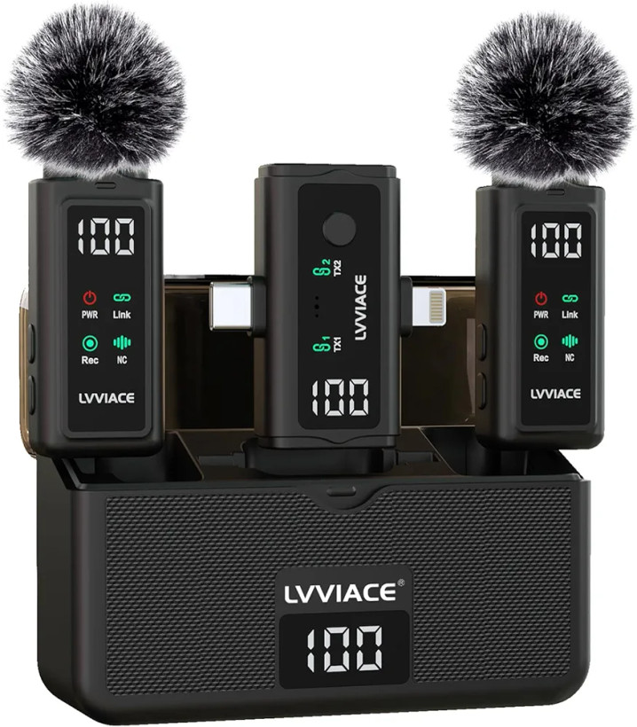 میکروفون بیسیم، LVVIACE،