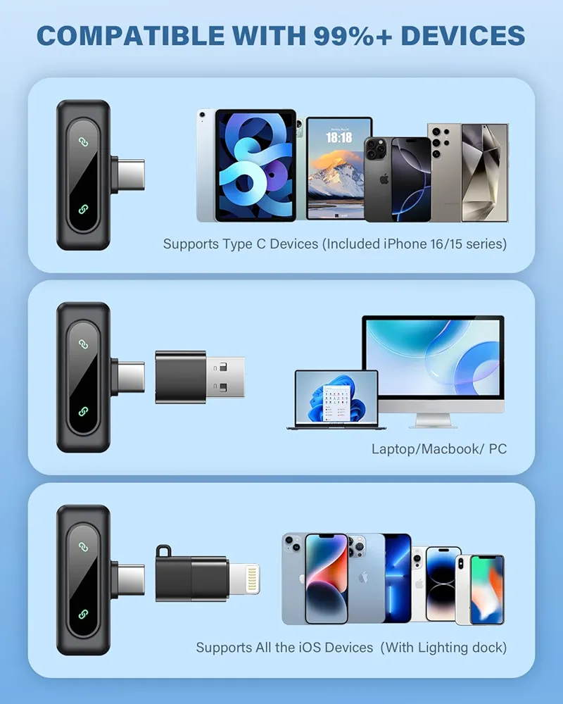 میکروفون یقه‌ای برای آیفون
