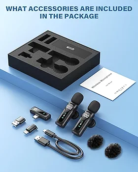 wireless lapel microphone