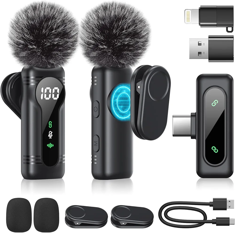 میکروفون یقه‌ای بی‌سیم