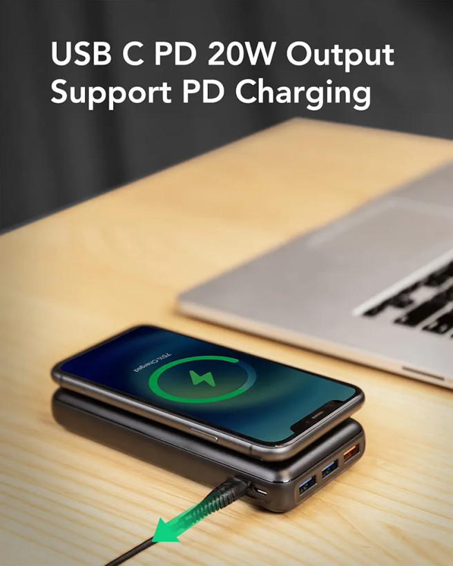 پاوربانک سریع Qi،