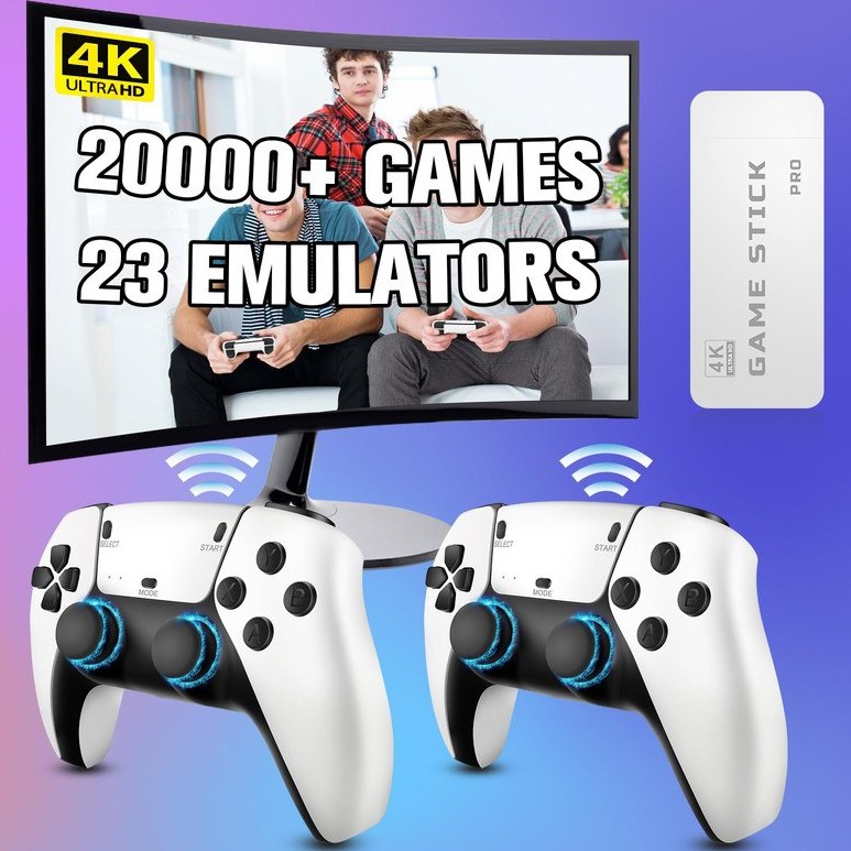 کنسول بازی بی‌سیم ۶۴ گیگ،