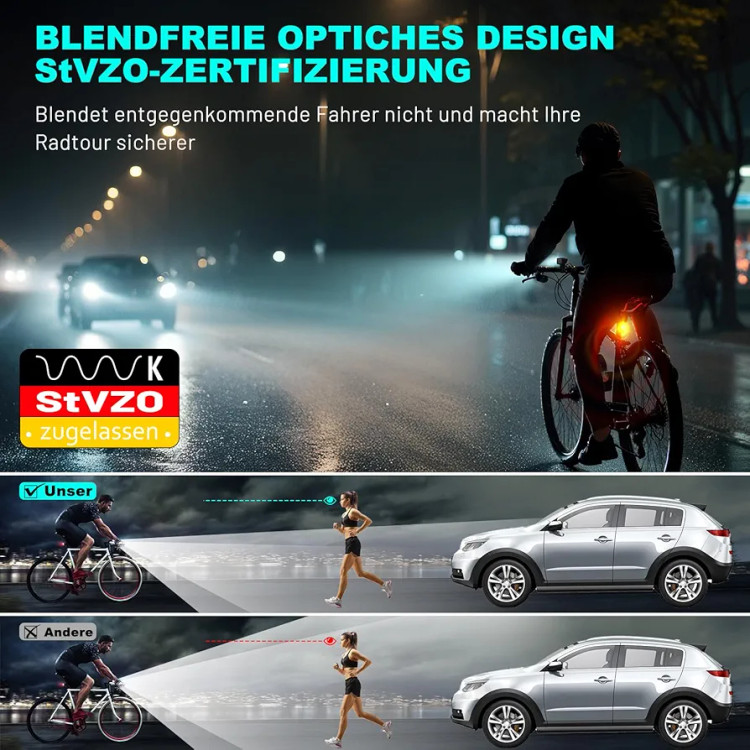 جلو و عقب دوچرخه USB