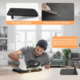 چراغ کار دقیق، ذرهبین رومیزی حرفهای