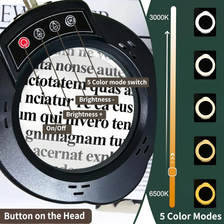 چراغ مطالعه با ذرهبین، چراغ تعمیرات ظریف،