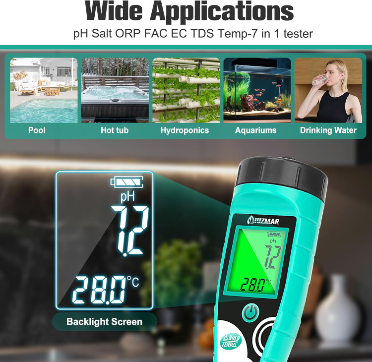 تستر دیجیتال چندکاره آب