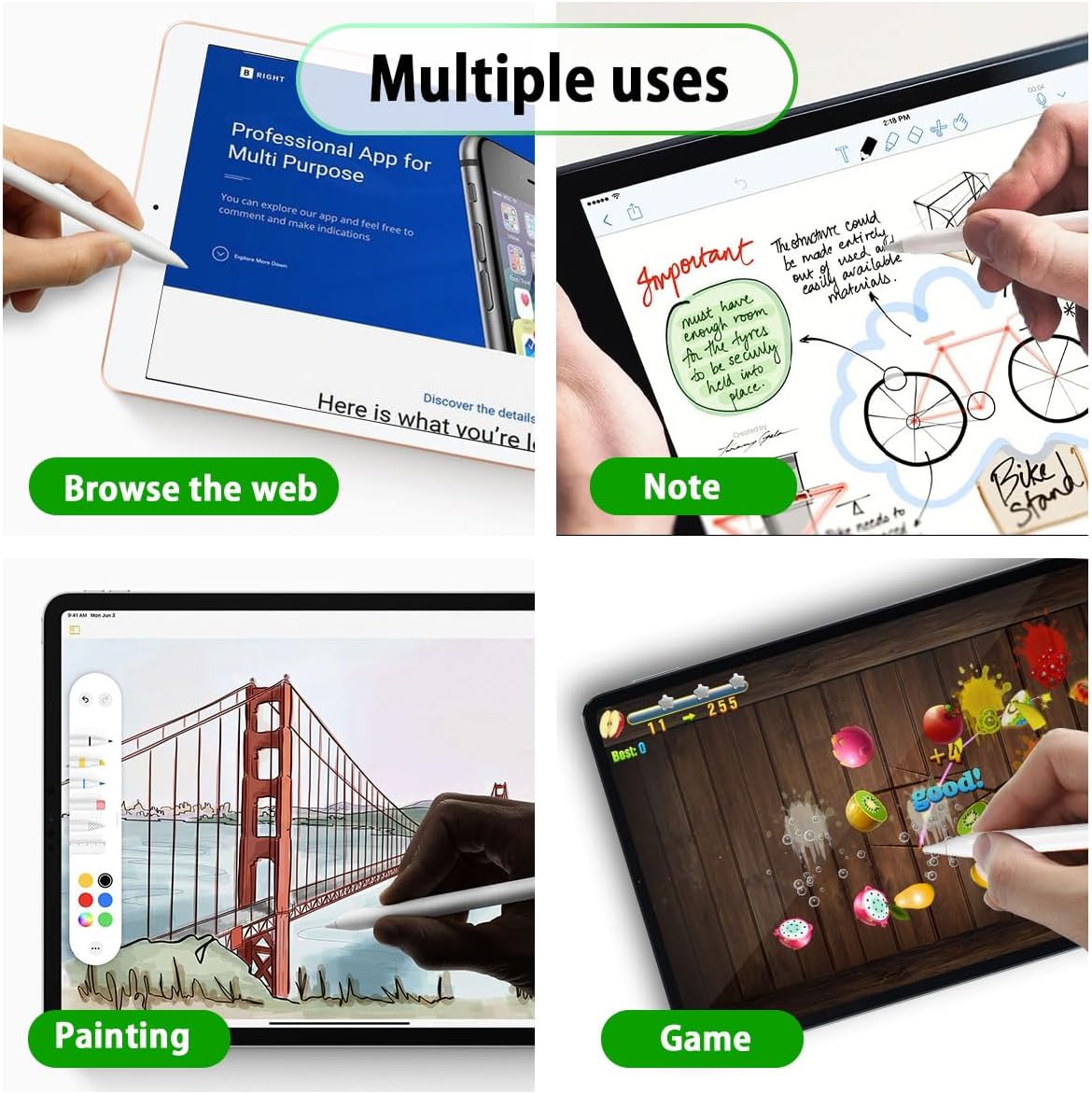 قلم تبلت با پشتیبانی tilt