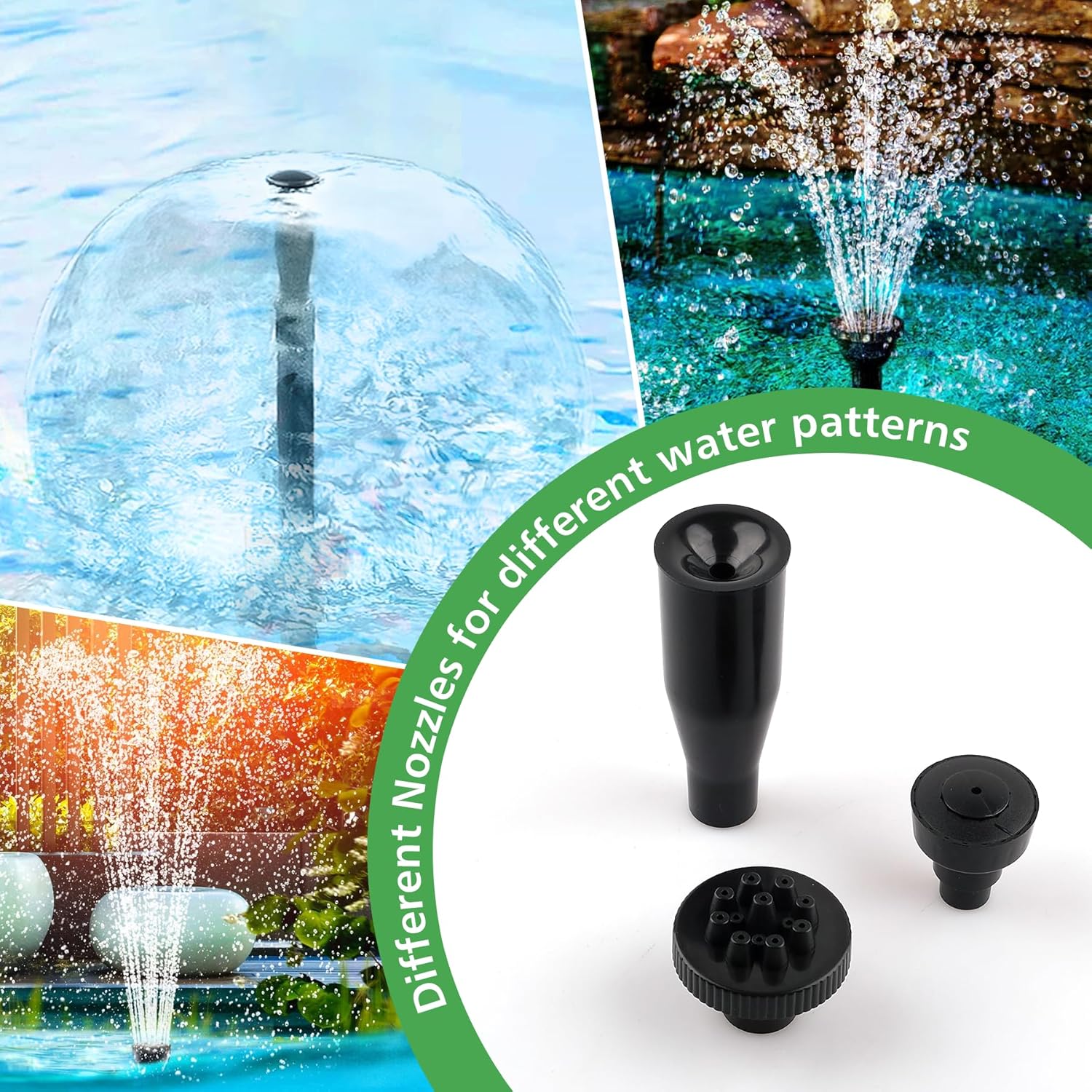 پمپ آب فواره، پمپ آب LED