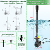 پمپ آب رنگی، پمپ آب خانگی