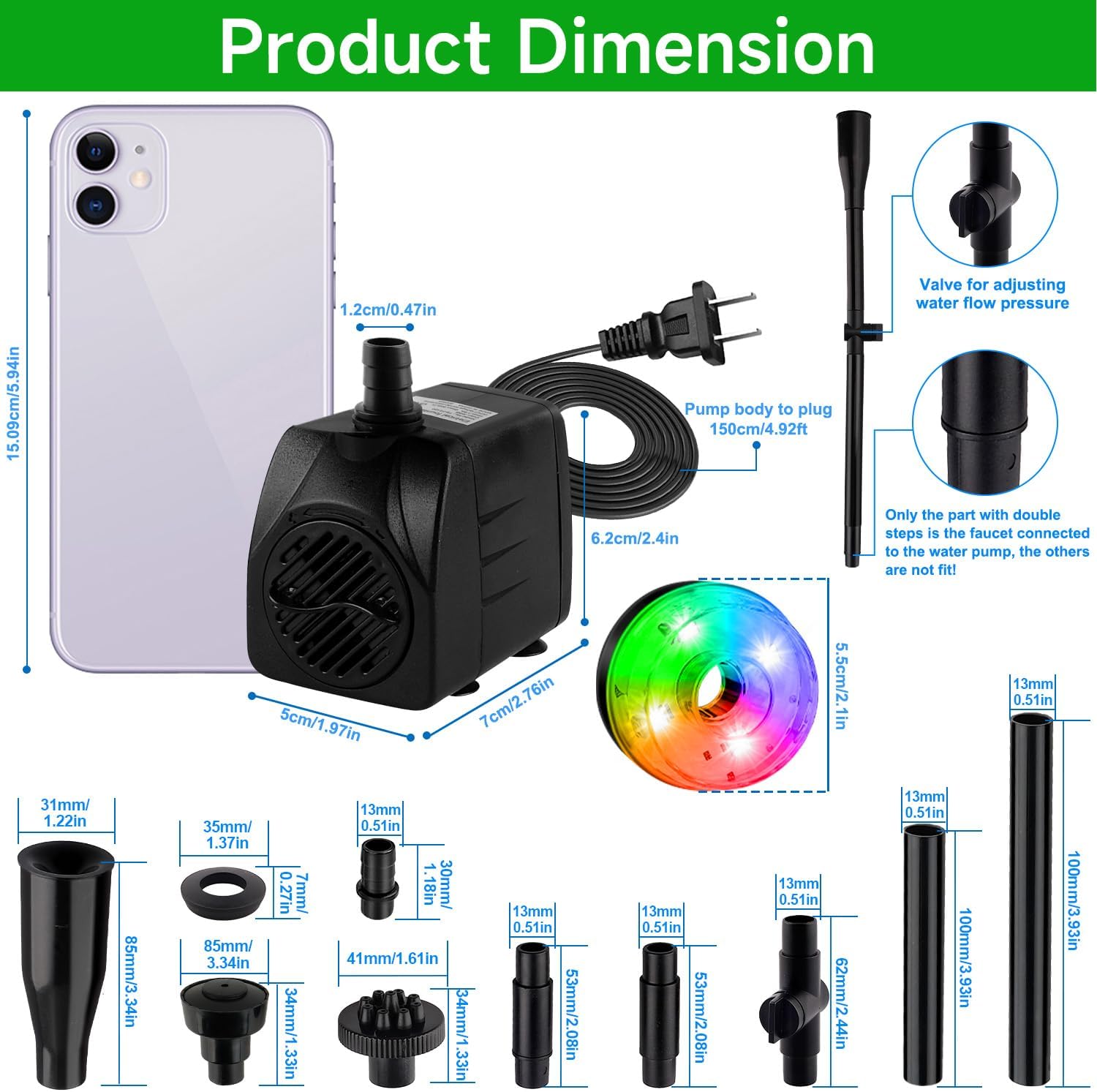 پمپ آب کوچک، پمپ آب بی‌صدا