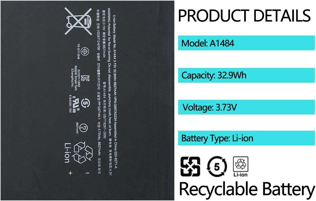 باتری iPad Air 1