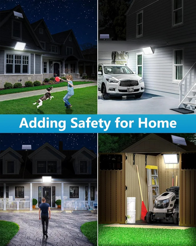 چراغ باغچهای خورشیدی،